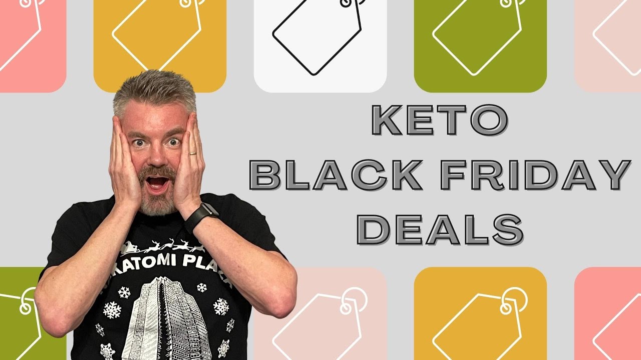 Black Friday Keto Deals Round-up PLUS a Cookbook Giveaway!