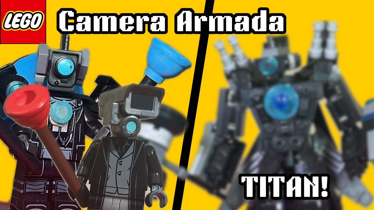 Как я создал АРМАДУ КАМЕР из LEGO!