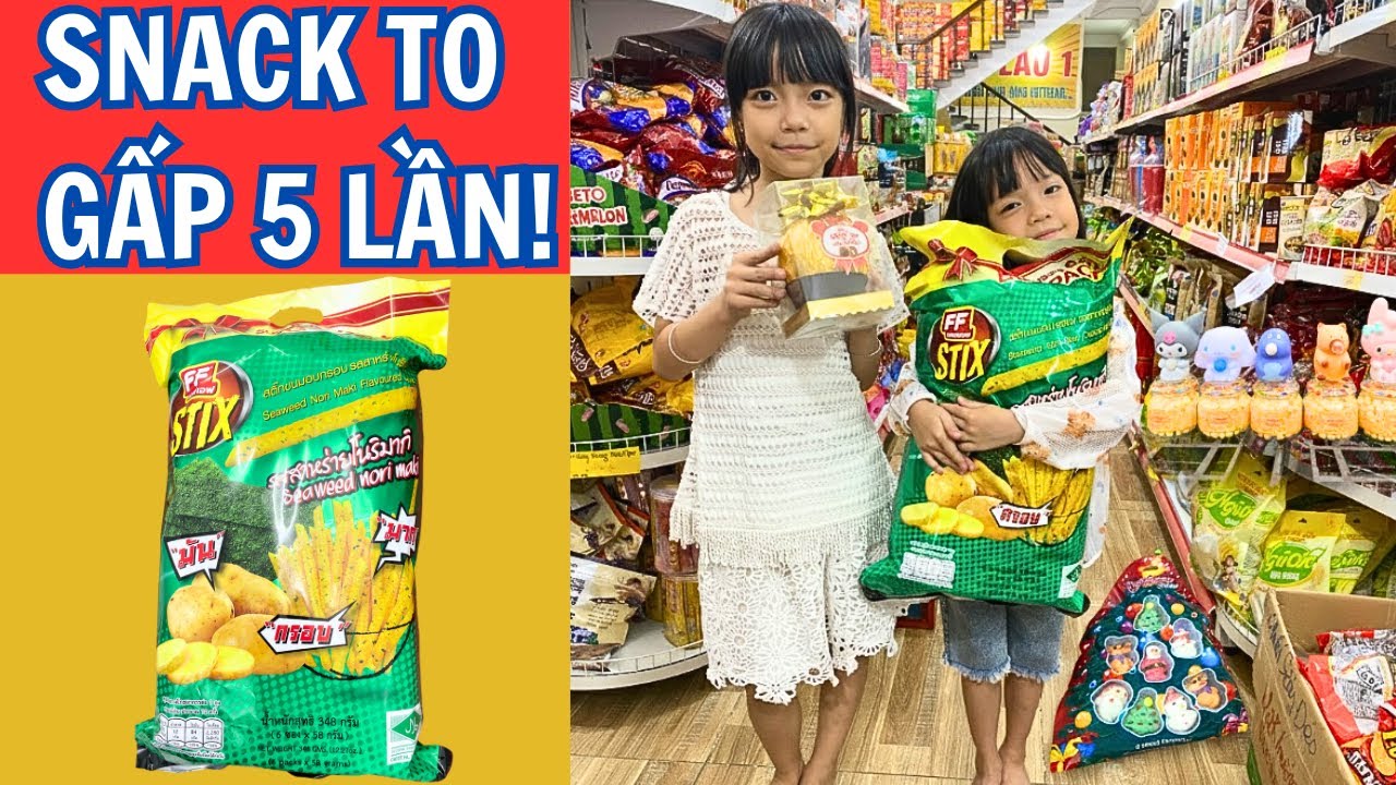 Snack Khổng Lồ, Kẹo Noel, Bánh Con Thú, Milo Cube – Và Cái Kết Bất Ngờ!