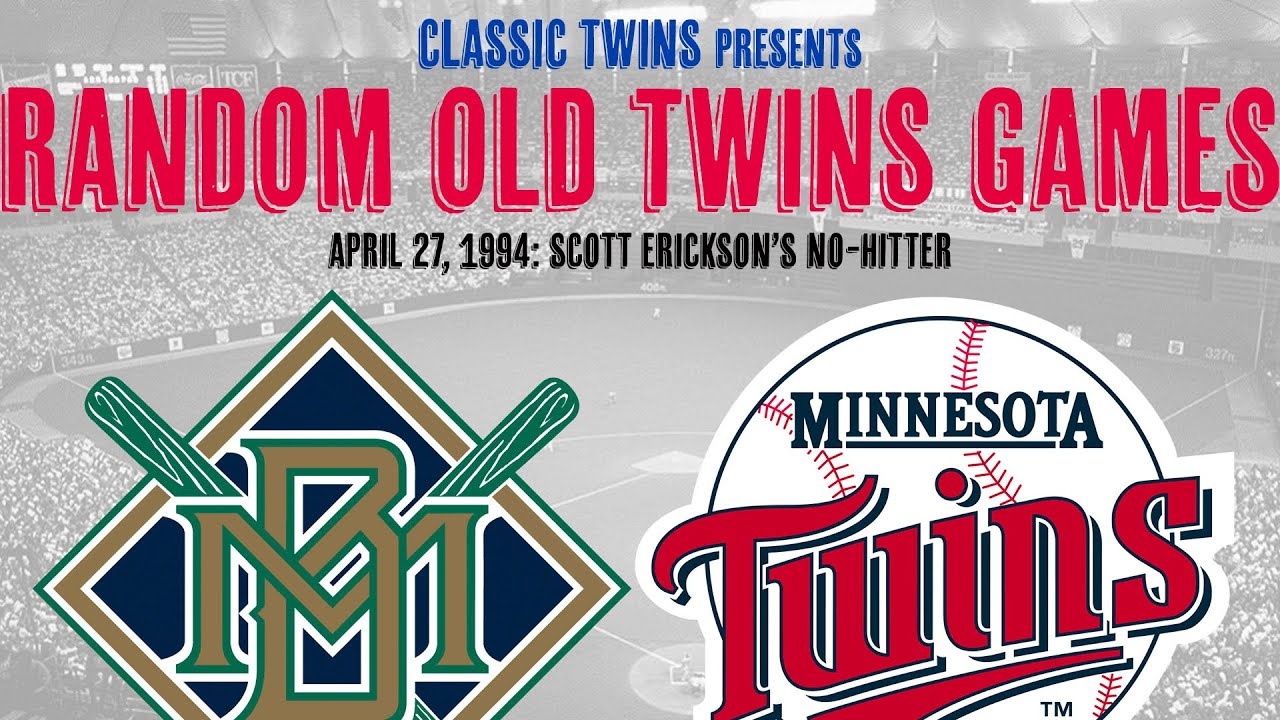 Scott Erickson's No-Hitter: Brewers vs Twins (04/27/1994)