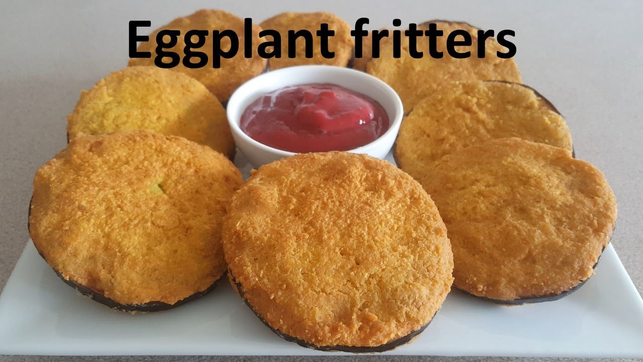 Eggplant fritters | Aubergine fritters | Brinjal fritters | Baiganee | Brinjal recipe