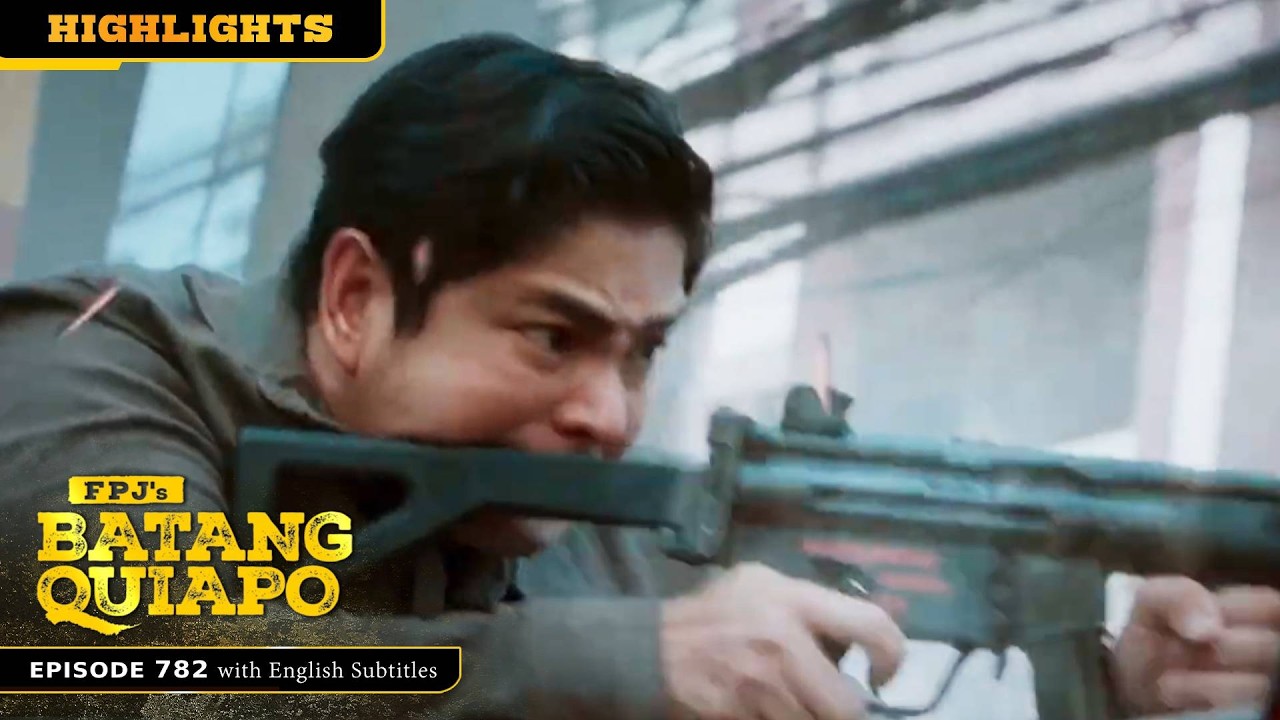 Tanggol protects Enteng in the middle of the fight | FPJ's Batang Quiapo (with English Subs)