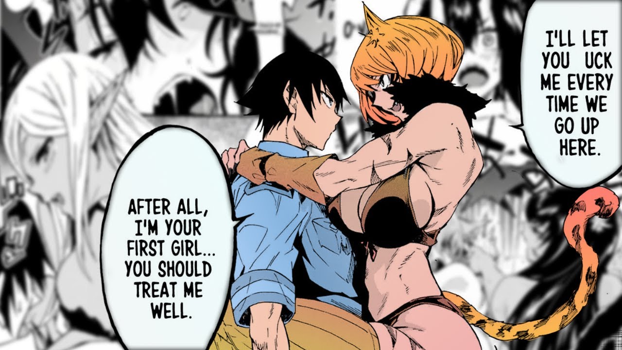 Boy Uses His Tentacles To Discipline His Female Prisoners In Another World