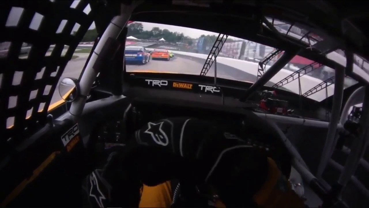 Erik Jones Visor Cam, 2018 Foxwoods Resort Casino 301 (Full Race)