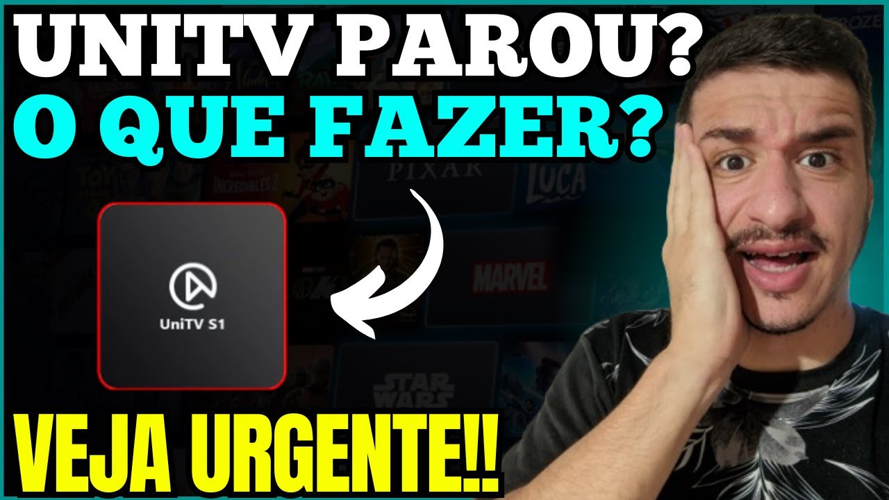UNITV PAROU DE FUNCIONAR? UNITV LED VERMELHO? UNITV S1 LED VERMELHO - UNITV V10 NÃO LIGA