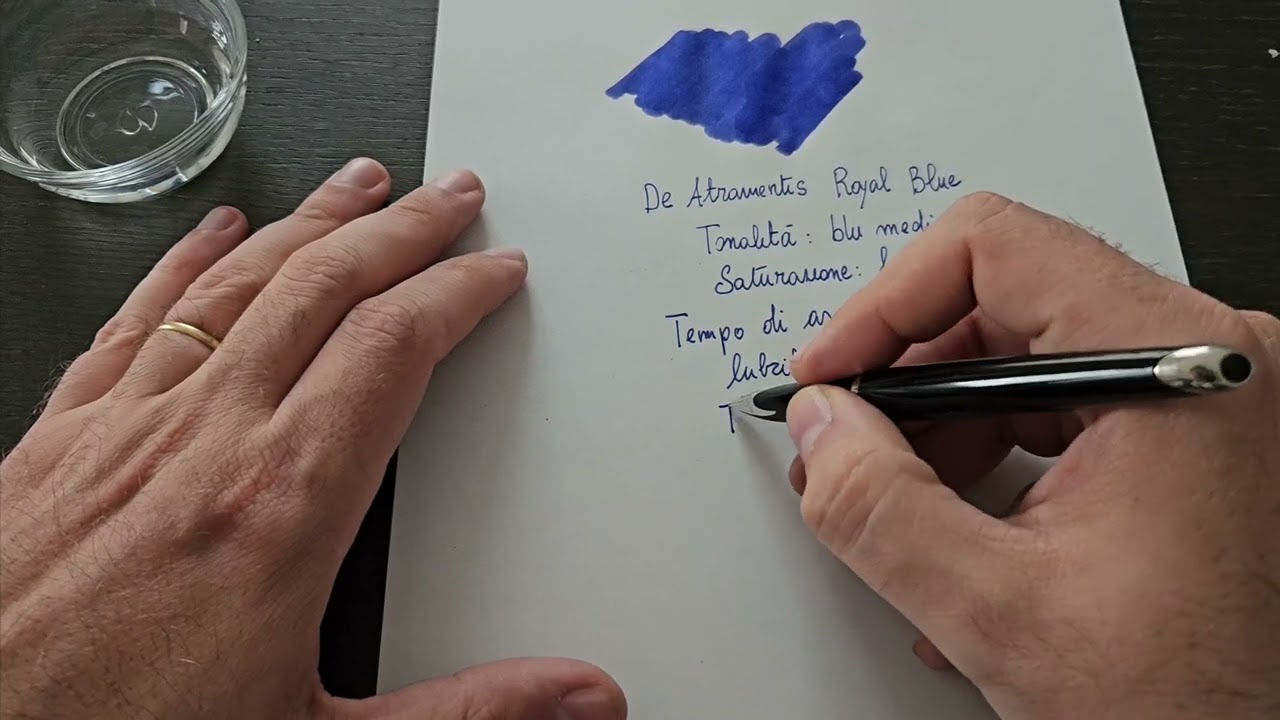 De Atramentis Royal Blue Fountain Pen Ink- Inchiostro per stilografiche