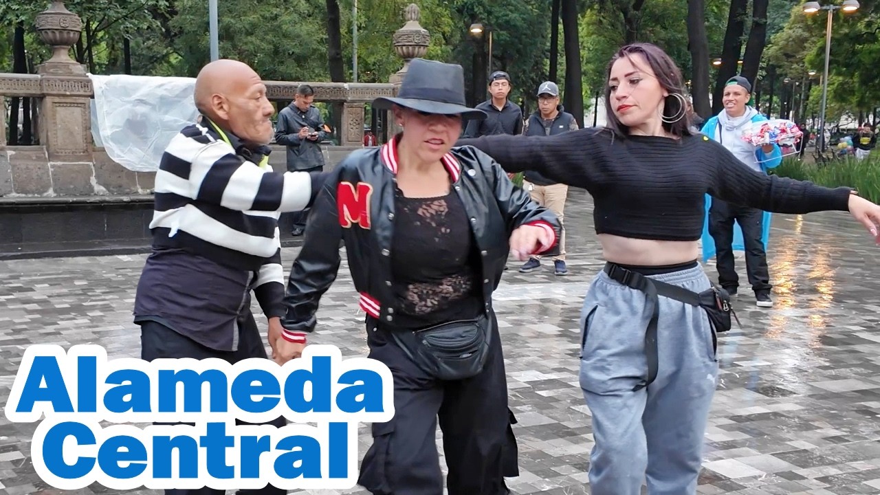 Un domingo con los mejores bailarines en la Alameda Central M&eacute;xico 4K 60fps