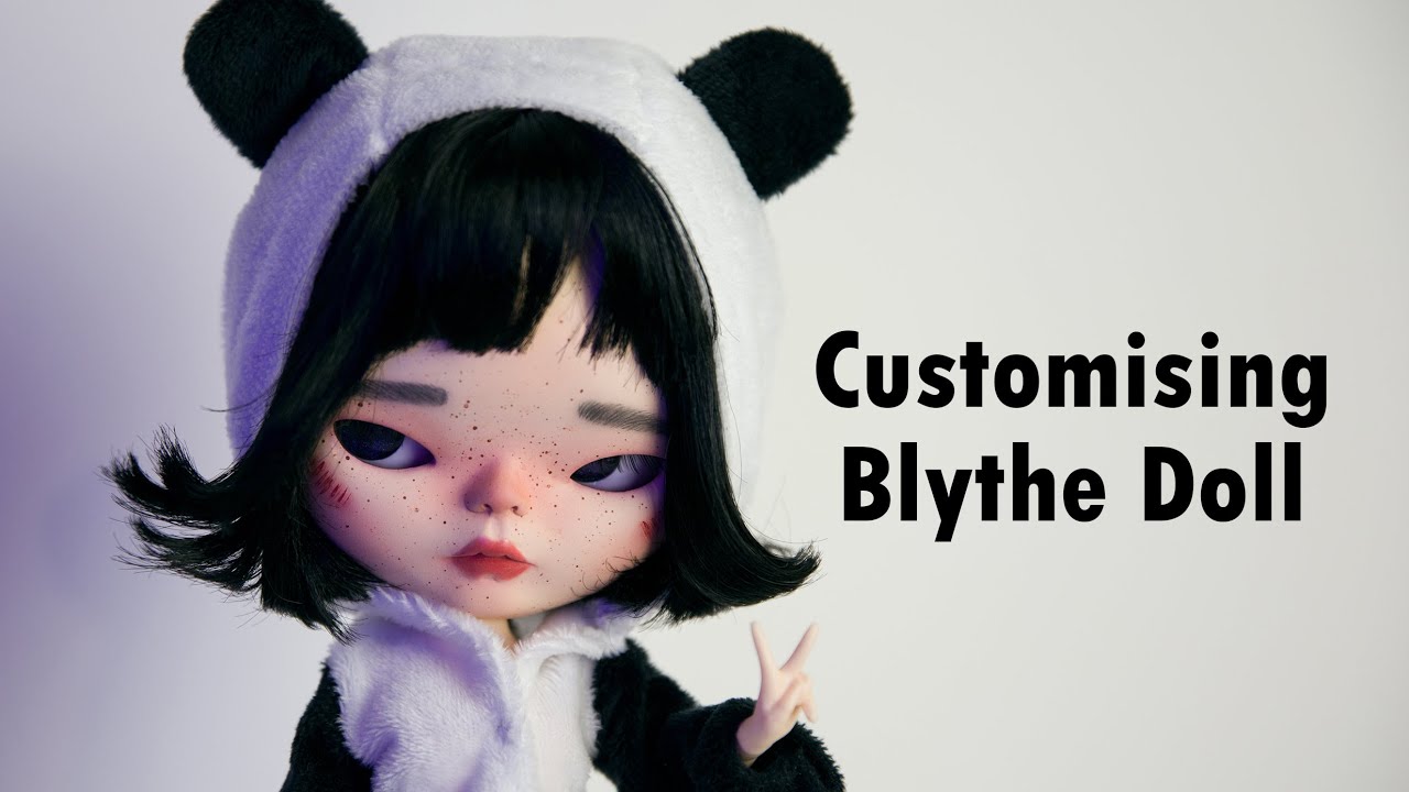 Customising Blythe Doll by Anri