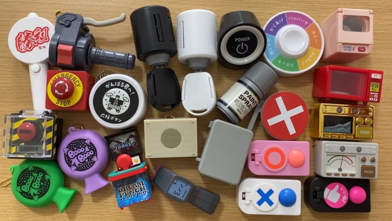 いろんな音が鳴るガチャガチャA gachapon toy that makes a variety of sounds