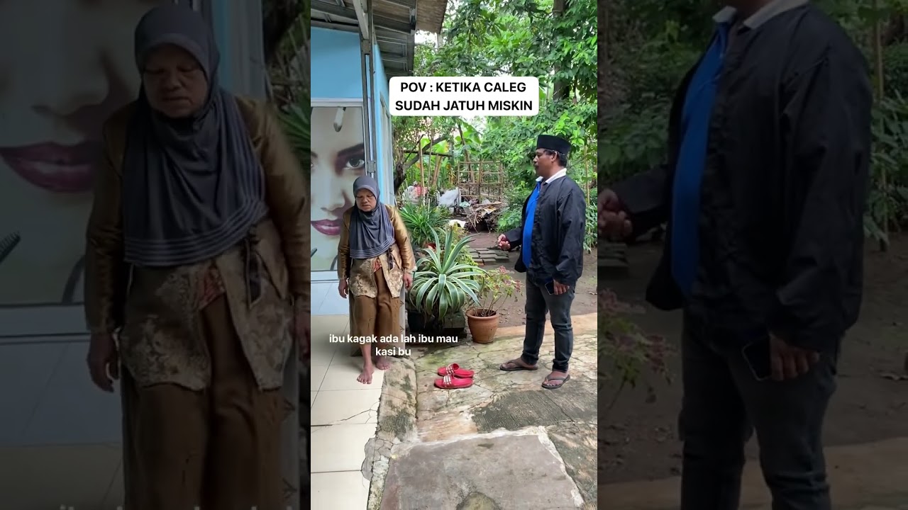 caleg jatuh miskin 😭🤣 #ngakak #lucu #parodi #drama