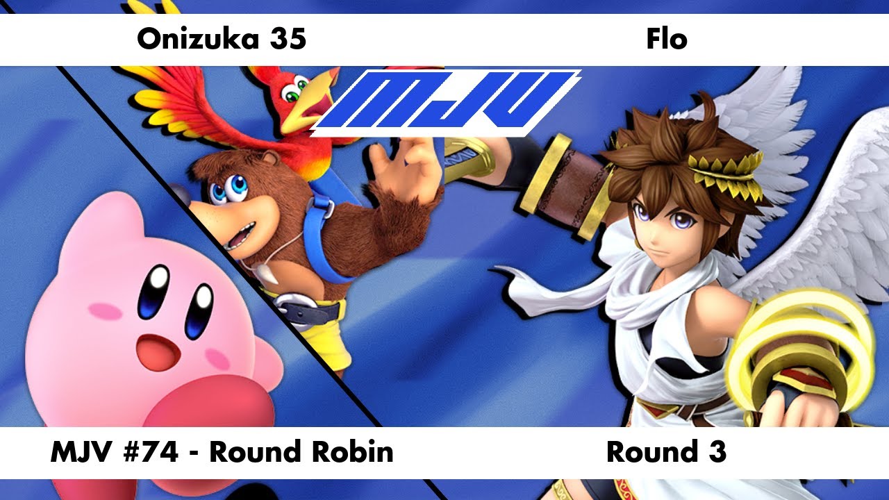 MJV #74 - Round Robin - Onizuka 35 (Banjo, Kirby) Vs. Flo (Pit) - Round 3