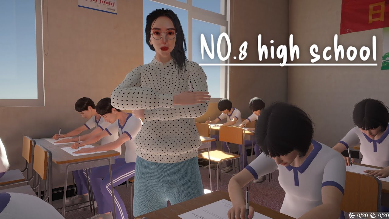 Congrats Grad | NO.8 High School | Full PC Gameplay (Ending)