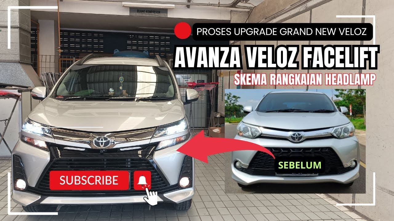🛑 Upgrade Toyota Grand new Avanza Veloz Facelift | Diary Otomotif