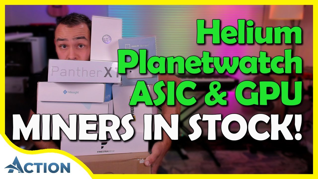 Where to buy a Helium Hotspot, Planetwatch Sensor, ASIC miner and more. In Stock Crypto Miners