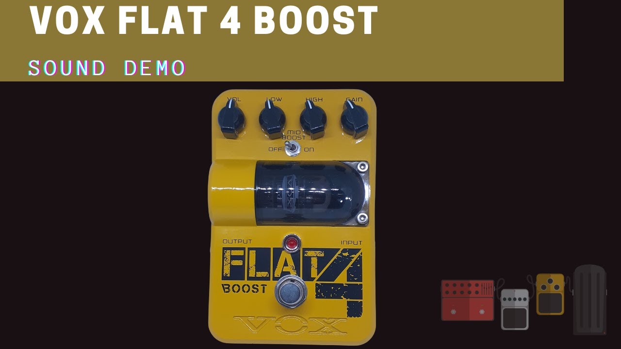 Vox flat 4 test - Vox tone garage series
