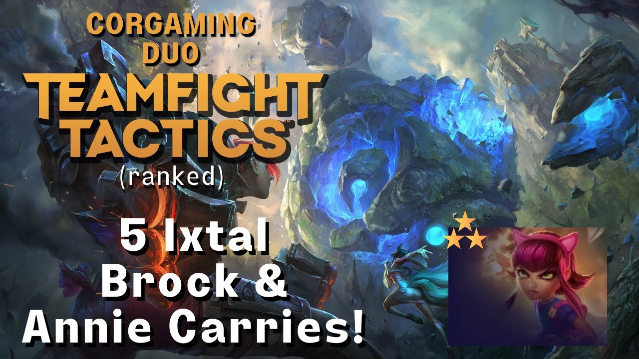 Brock & Annie Carries - THE BEAR AND THE SENTINEL! | TFT Lore & Legends | Teamfight Tactics Set 16