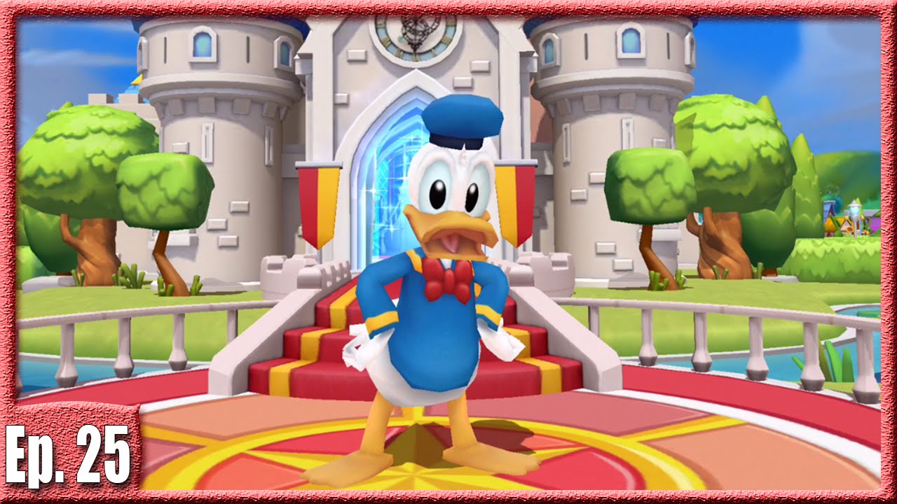 Приветствуем Дональда и помогаем ему выполнять задания! - Геймплей Disney Magic Kingdoms - Эпизод 25