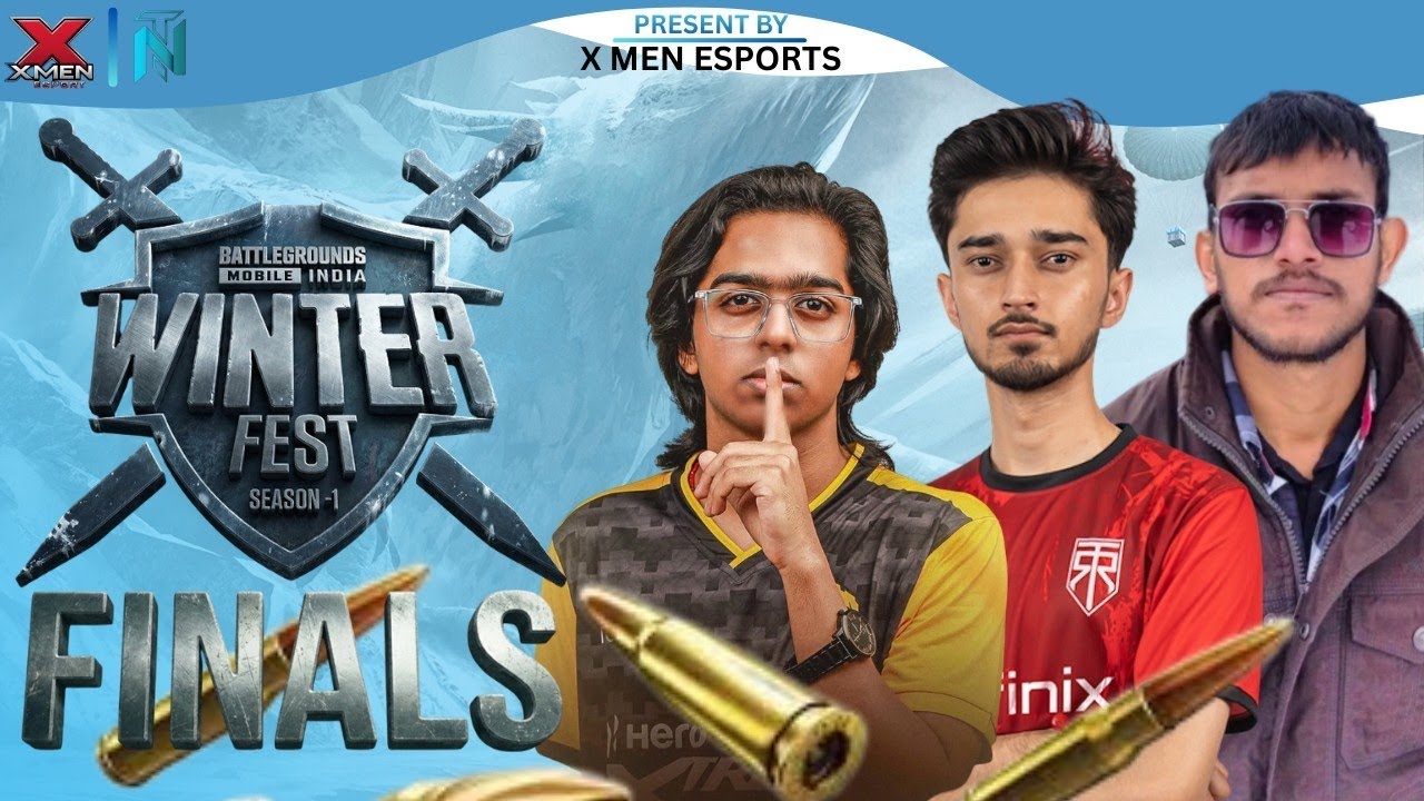 [HINDI] WINTER FEST S1 | FINAL | XMENxTN ESPORTS PRESENT | CASTER RIZZZ PLAYZZZ