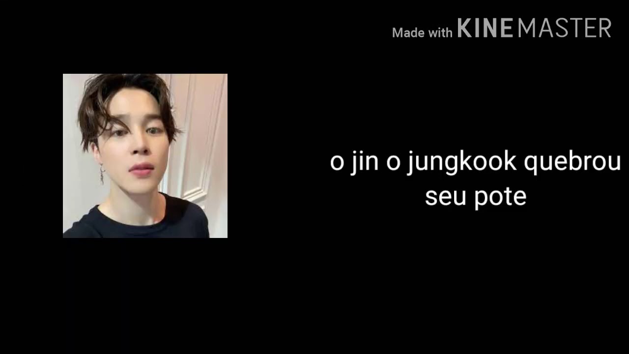 Liga&ccedil;&atilde;o bts: jungkook quebrou o pote do Jin