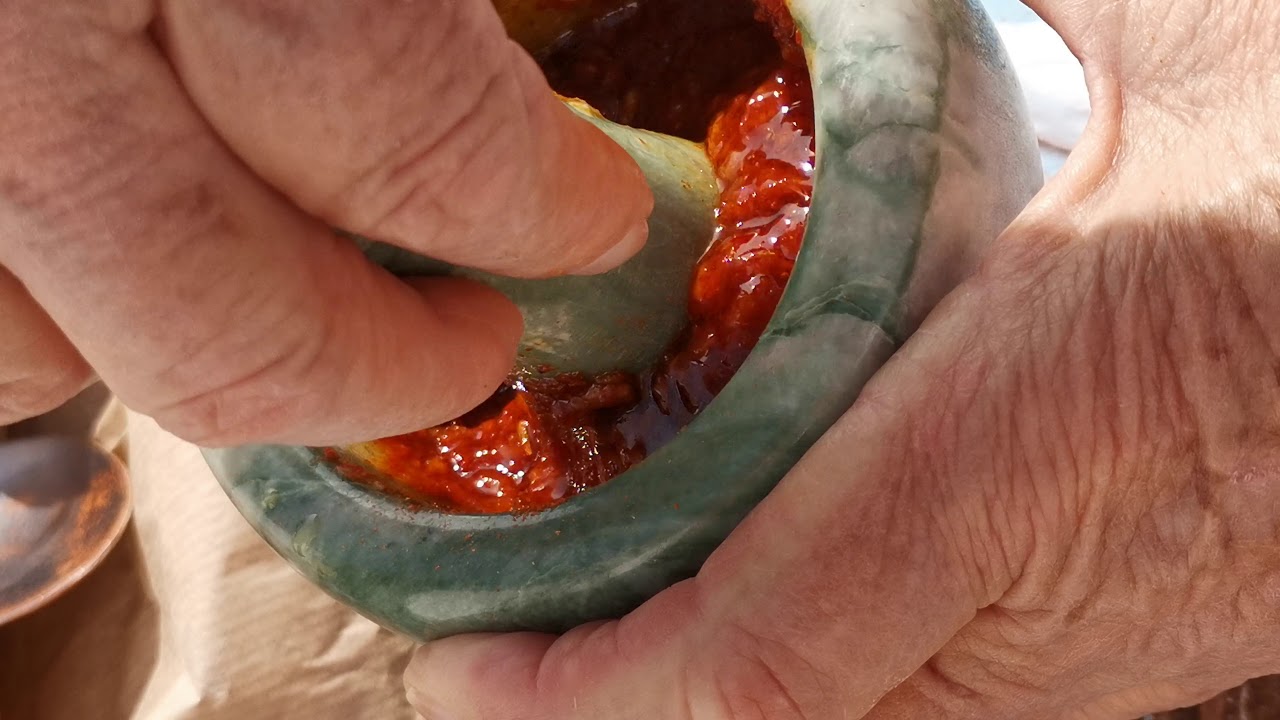 Mojo Picón Canario Auténtico , Como se prepara , receta antigua