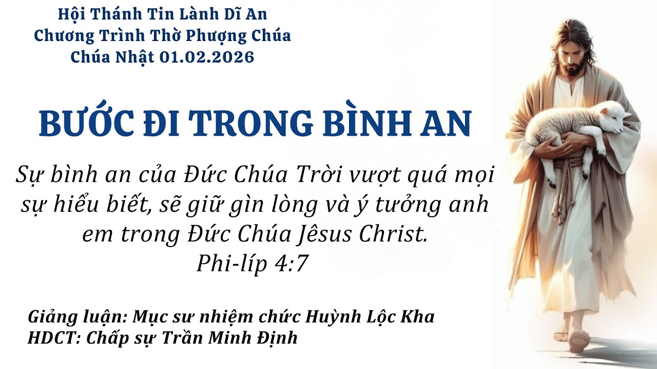 CHƯƠNG TRÌNH THỜ PHƯỢNG CHÚA