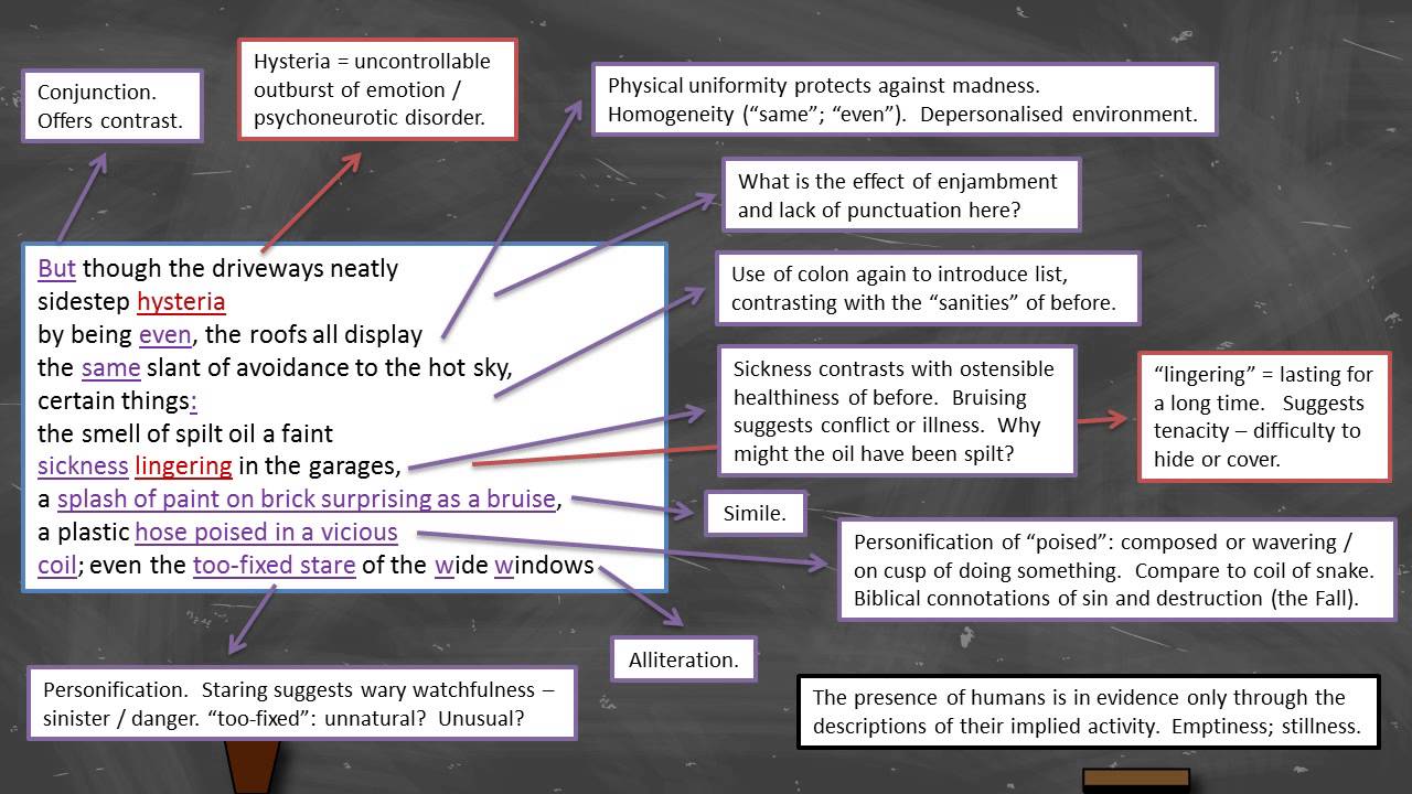 Margaret Atwood - 'The City Planners' - Annotation