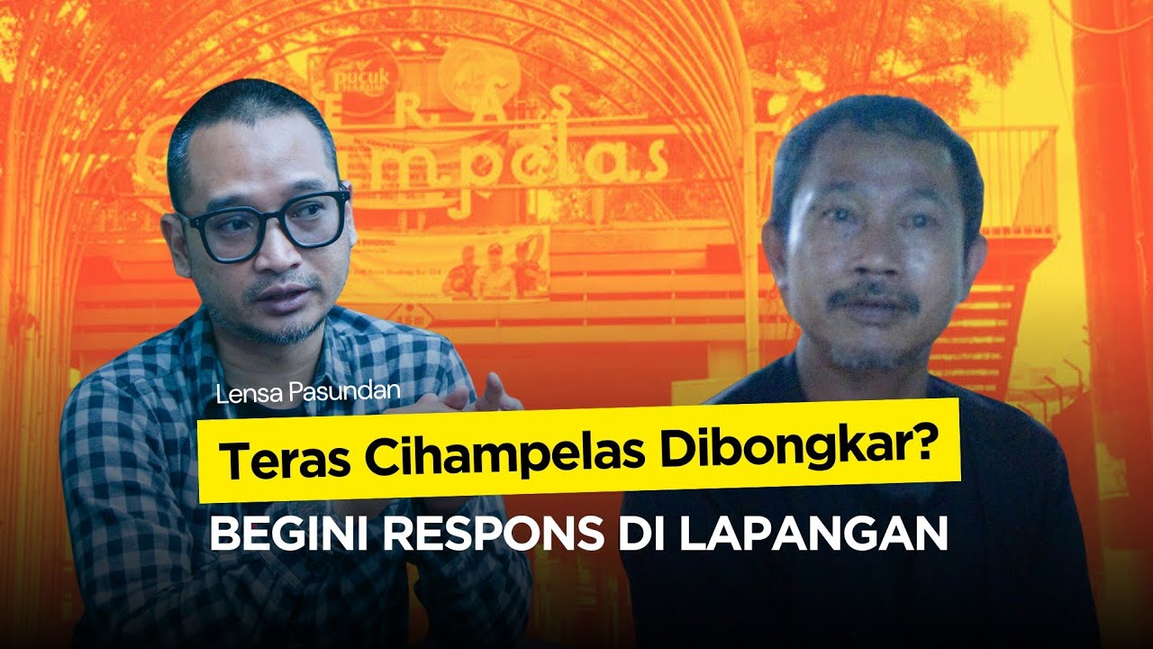 Teras Cihampelas Dibongkar? Begini Respons di Lapangan
