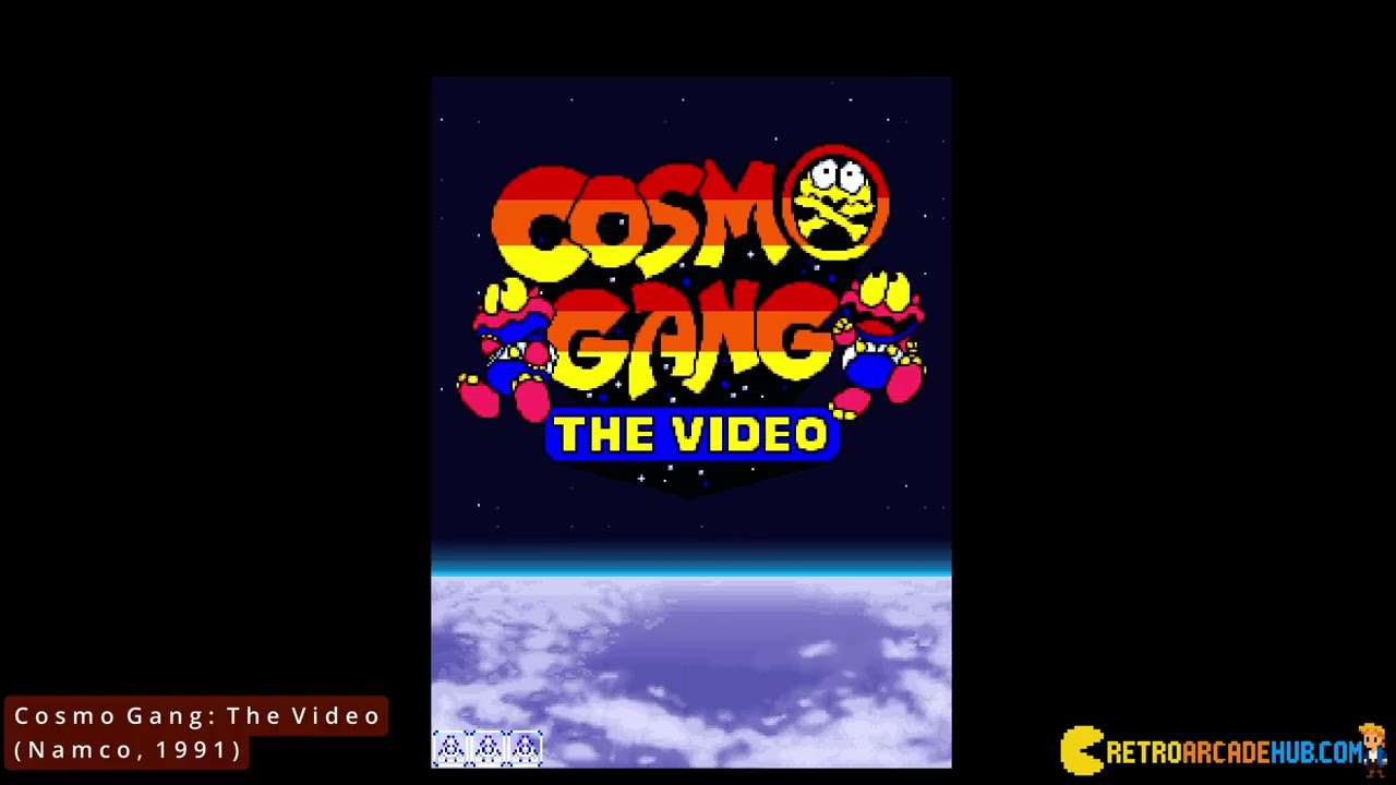 Cosmo Gang: The Video (Namco, 1991) for ARCADE