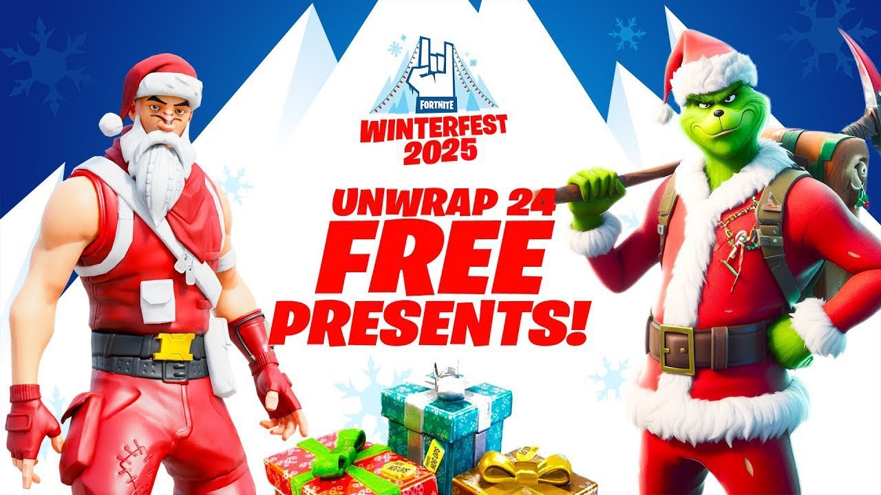 Трейлер Fortnite Winterfest 2025