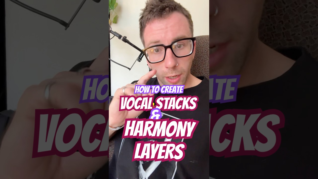 How to produce big vocal arrangements ￼#musicproducer #recording #harmonies #harmony #singer #logic