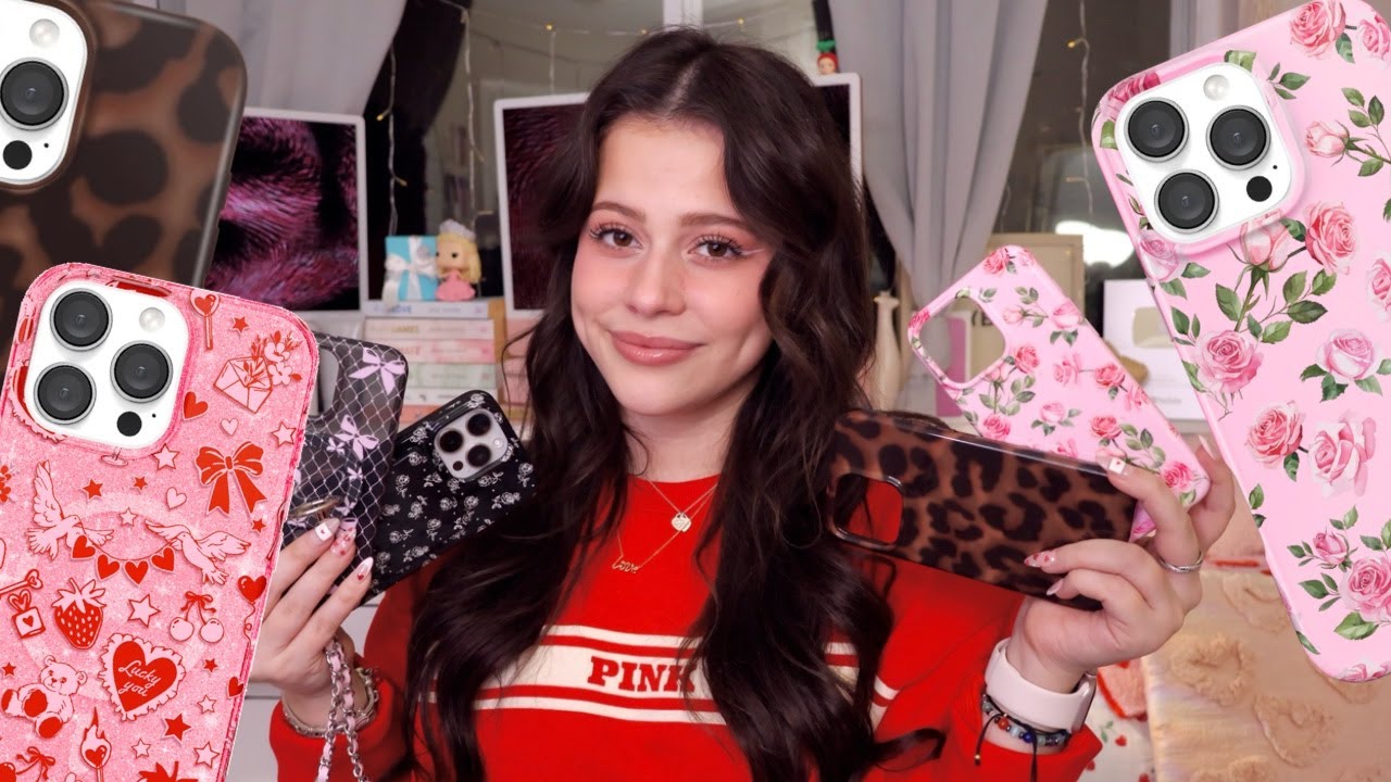 Unboxing VALENTINE iPhone Pro Max Cases 💌📱*velvet caviar*