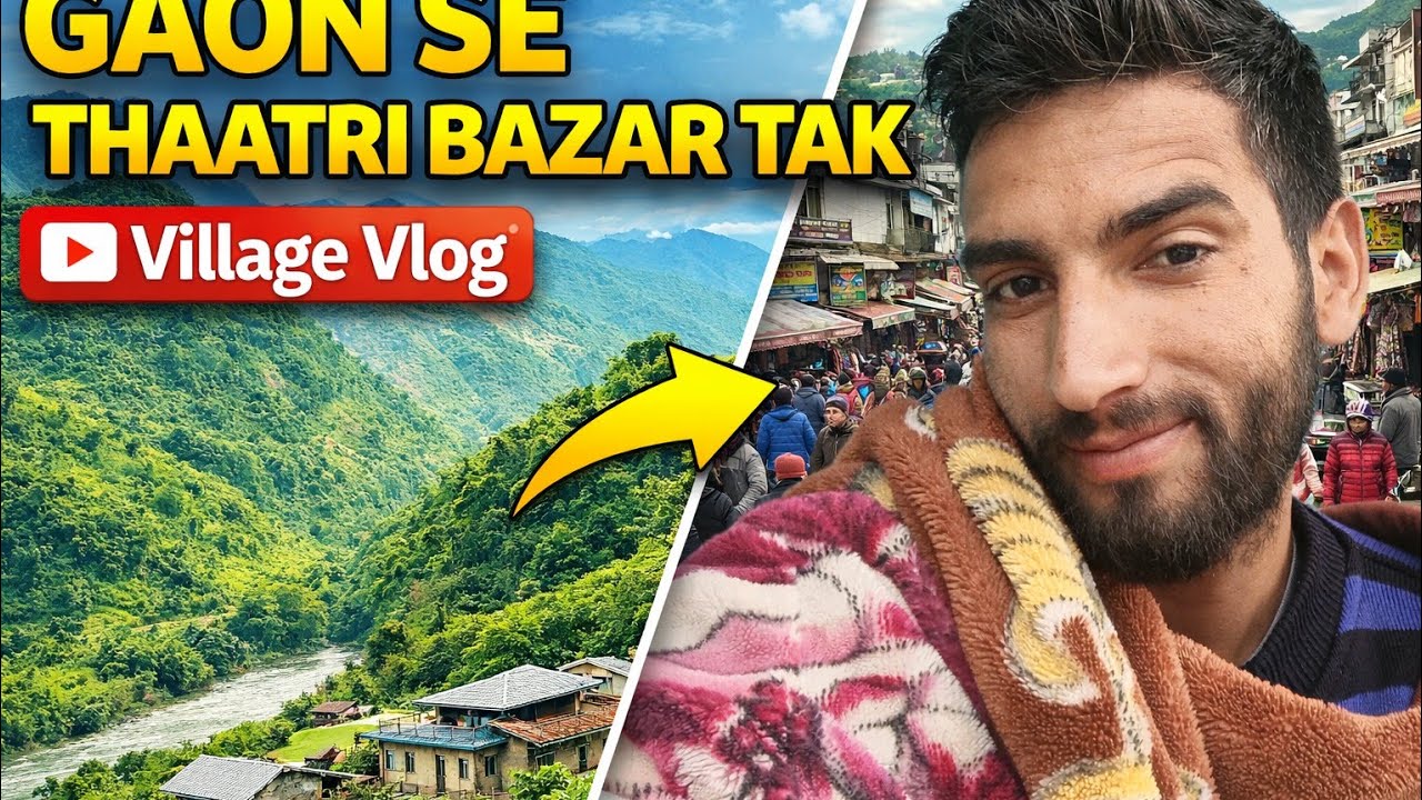 👉 “Hamare Gaon Se Thatri Bazar Tak | Real Pahadi Life | Doda JK Gareeb Zindagi vilog 🌄