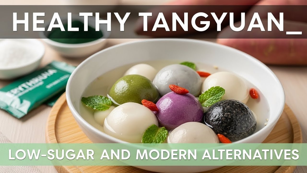 Healthy Tangyuan  Low Sugar and Modern Alternatives