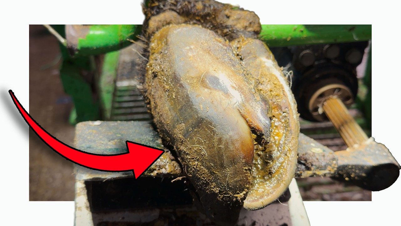 Now THIS is a TWISTED COW's HOOF!!!!