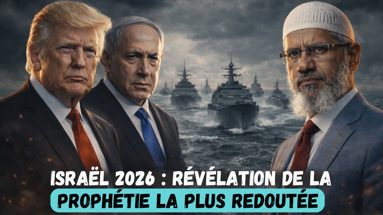 ISRAËL 2026 : Dr Zakir Naik révèle la prophétie biblique la plus redoutée liée à Trump que personne