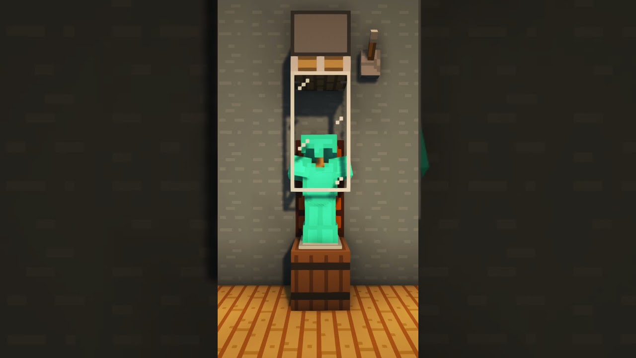 Minecraft Glass Armor Stand Build Ideas 😍
