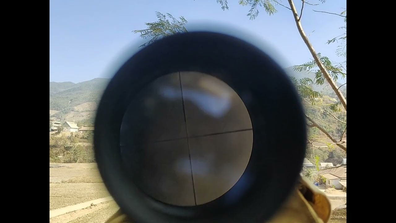 Spotting Tangkhul Millitants and their people with the help of AirGun Scope. Even Making Bunkers 😮‍💨