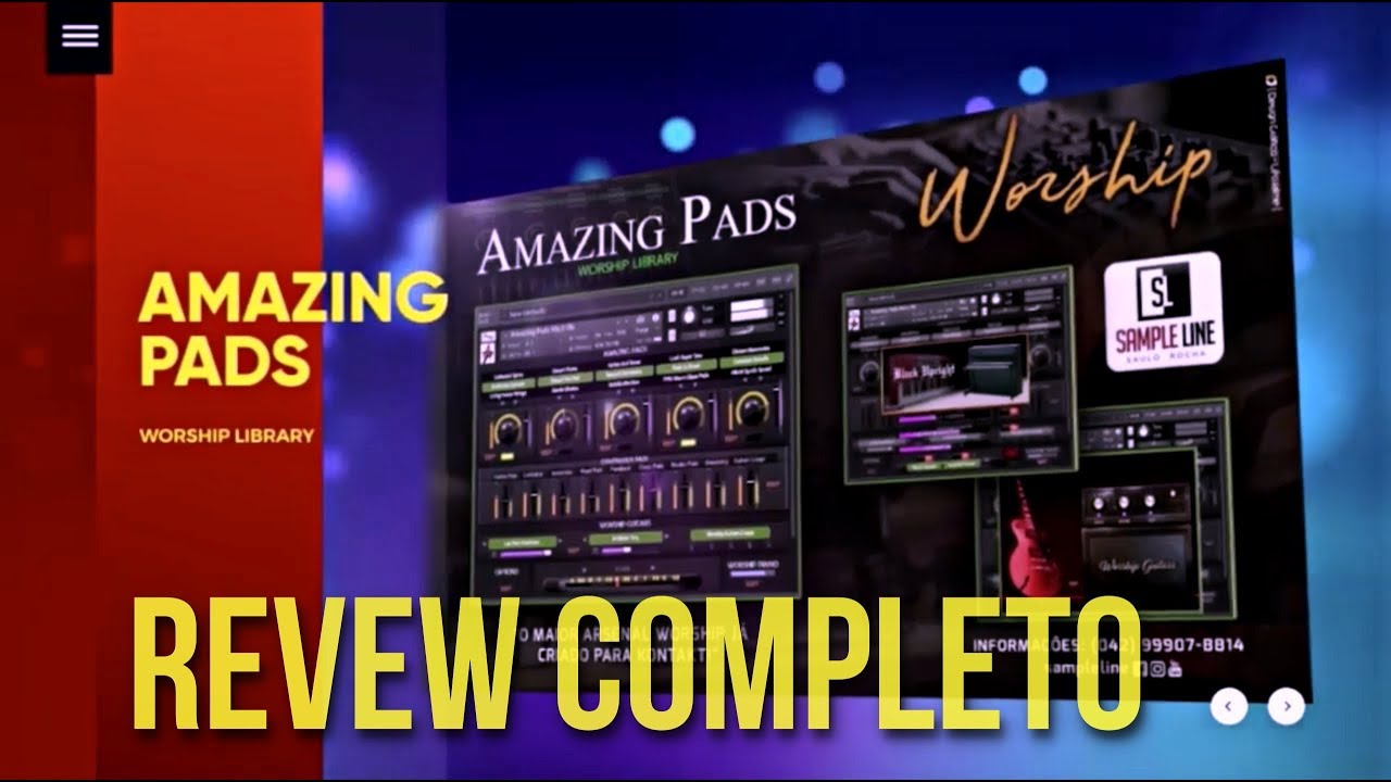Amazing Pads Worship   | Review Completo | Livraria de Kontakt