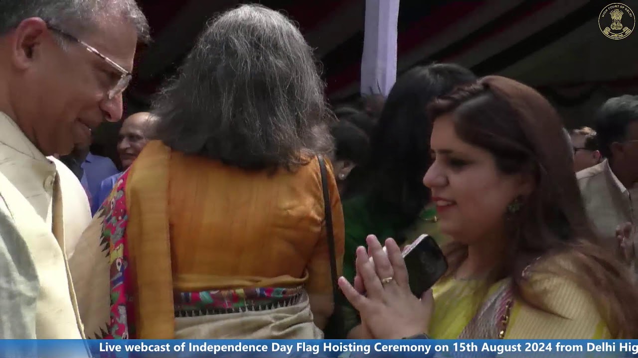 'Independence Day Flag Hoisting Ceremony in Delhi High Court Premises'