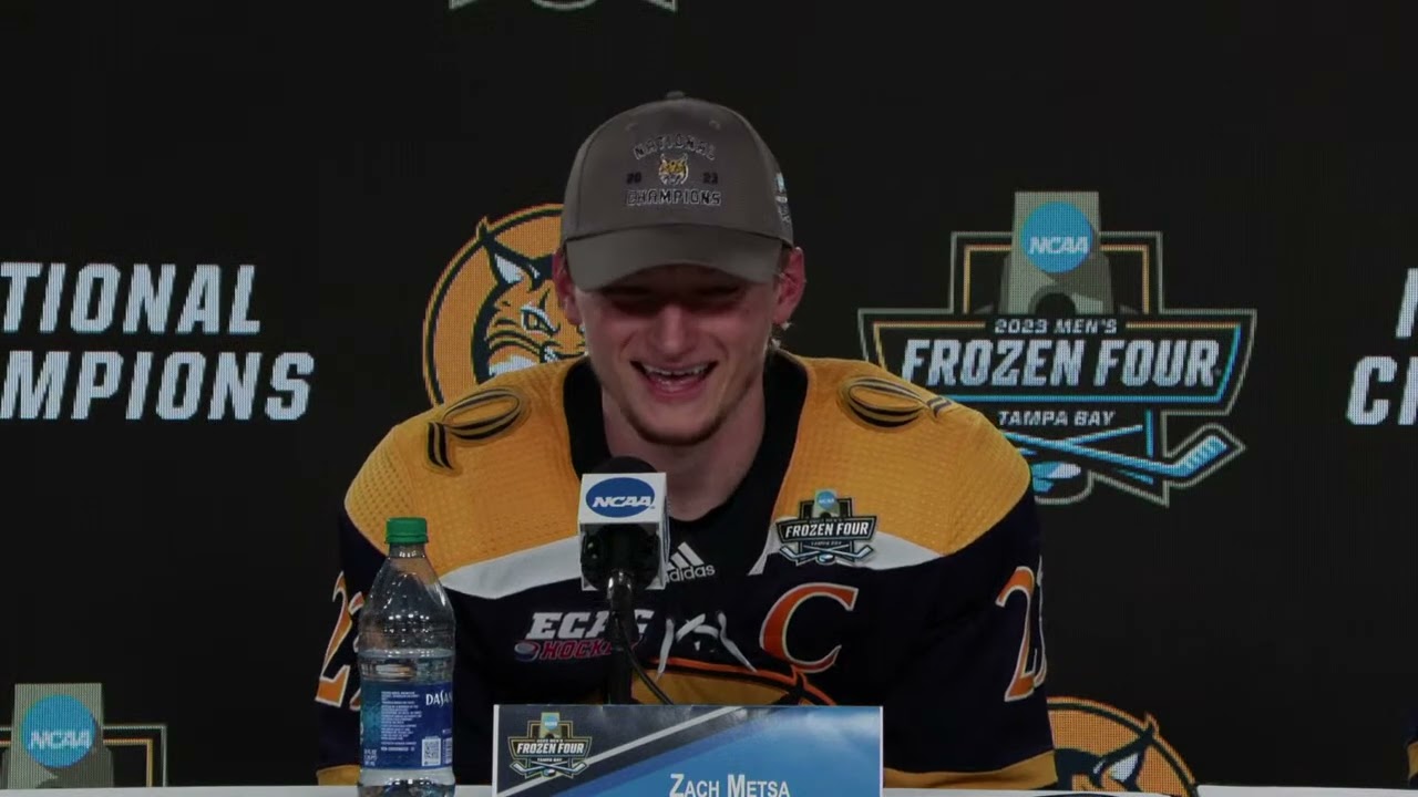 Quinnipiac National Championship Postgame Press Conference - 2023 NCAA Frozen Four