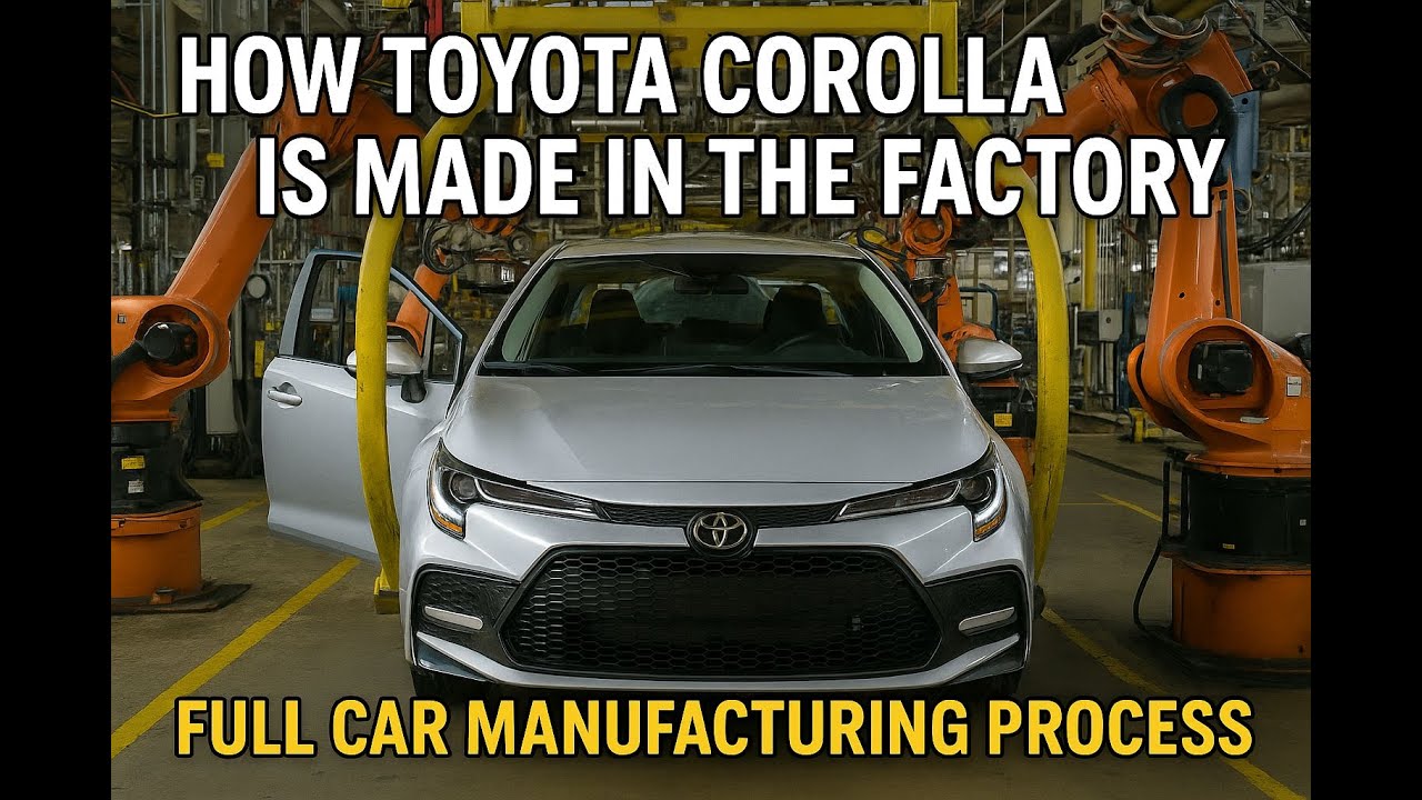 How Toyota Corolla Is Made in the Factory | Full Car Manufacturing Process!