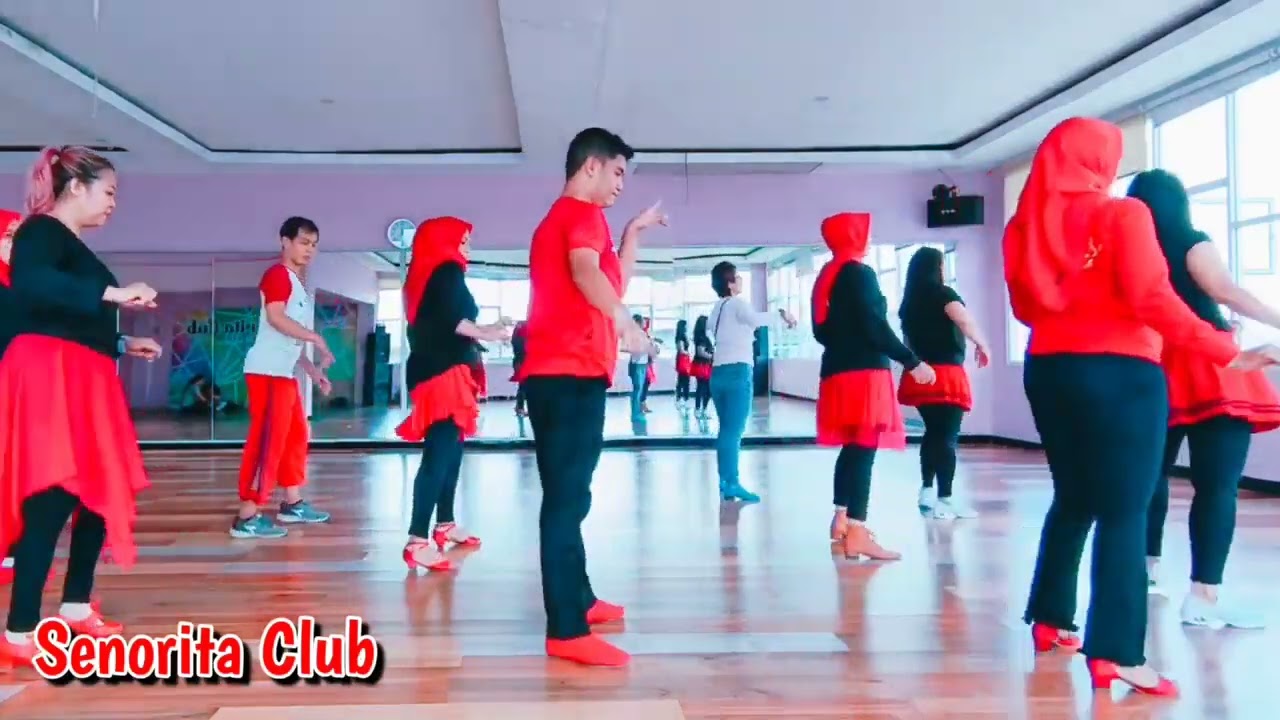 Beautiful In White Line Dance / Choreo by Theo Seto Sundoro & Anna (INA) / Demo by Senorita Club