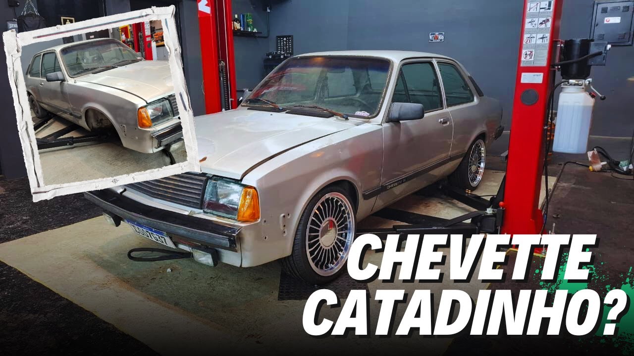 COMO O CHEVETTE CATADINHO VAI FICAR DEPOIS DE PRONTO ?!