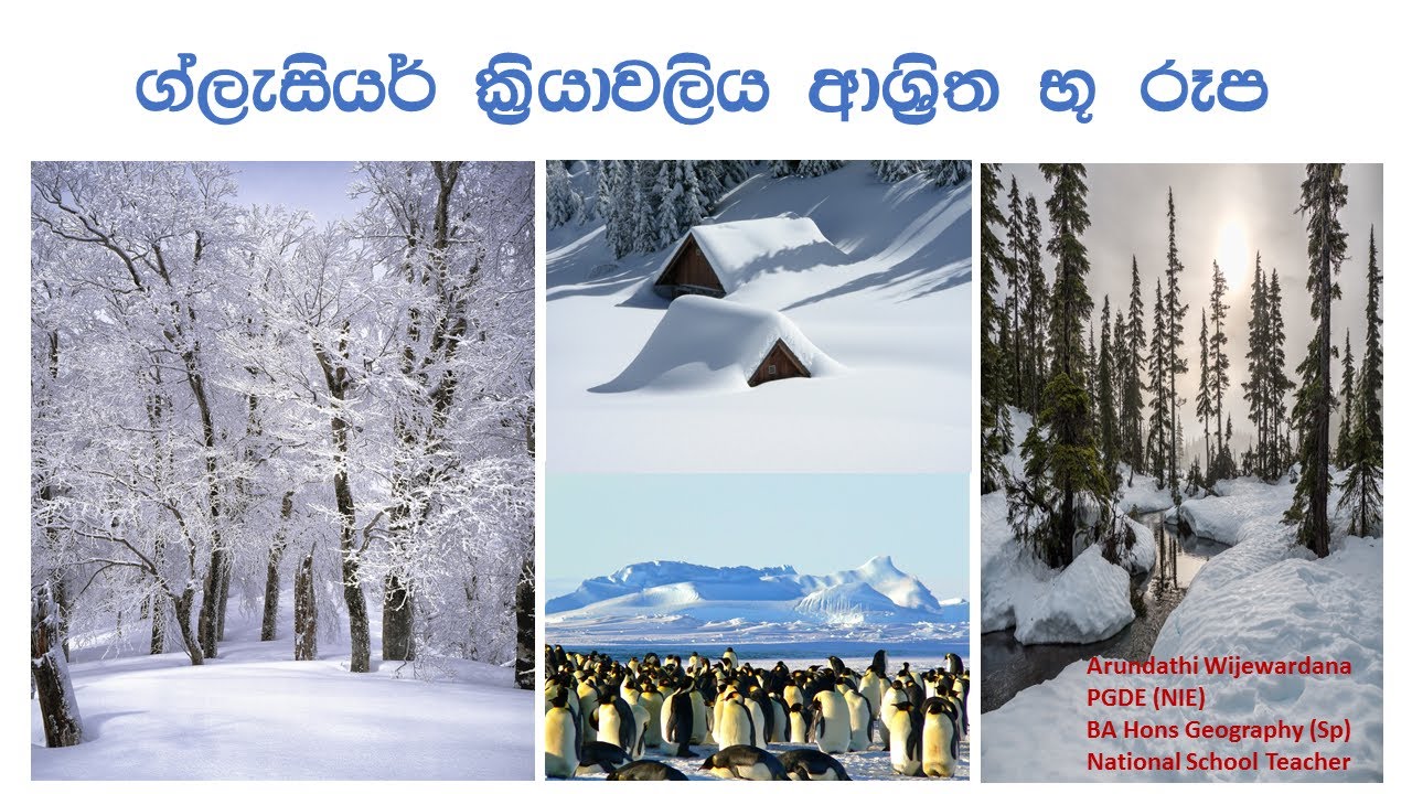 What AreGlaciers?🤔Cool Facts&LandformChangesExplainedග්ලැසියර් ඛාදනය/Glacier Landforms #a/lgeography