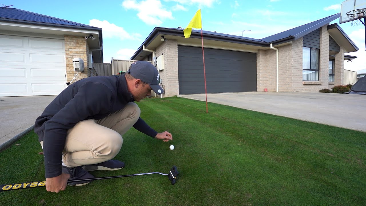 Overgrown Golf Green // Bentgrass Home Putting Green