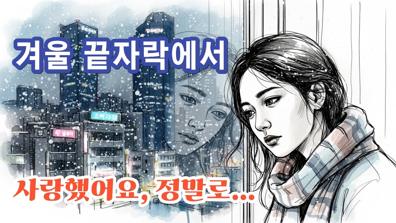 [겨울발라드] 📢눈이 녹기 전 꼭 들어야 할 애절한 이별 발라드 #감성발라드