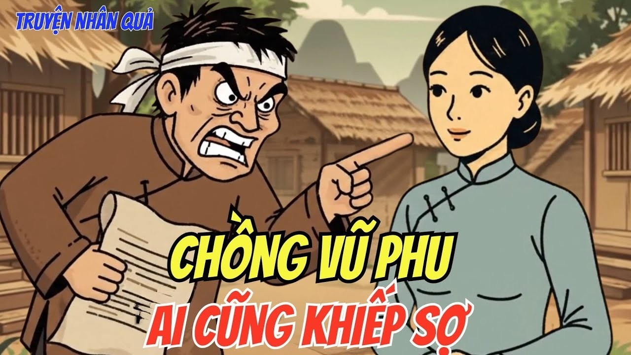 Chuyện Nhân Quả: Gã Chồng Vũ Phu Nhẫn Tâm Đánh Vợ — Quả Báo Hiện Đời