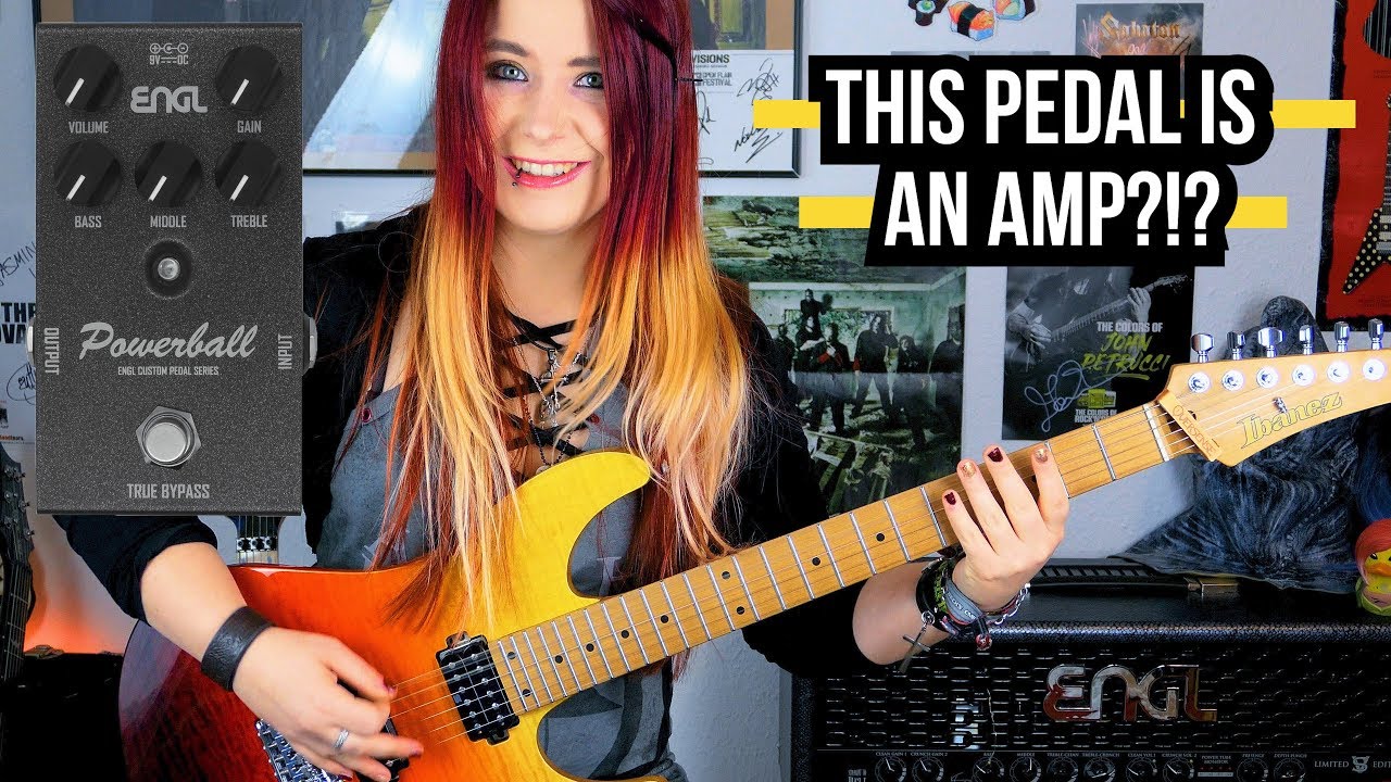 THIS PEDAL IS AN AMP?!? - ENGL Powerball EP645 Review | NAMM 2020 | Jassy J