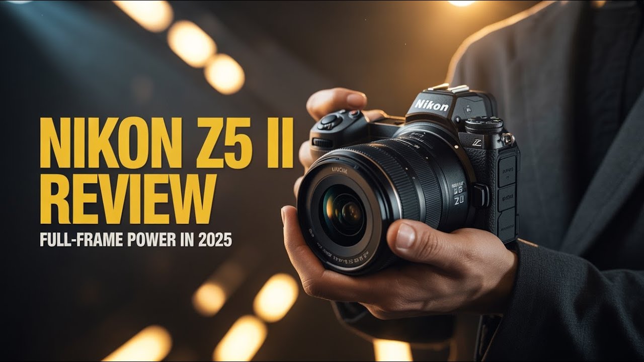 🎥 Обзор Nikon Z5 II — идеальная полнокадровая камера начального уровня 2025 года!