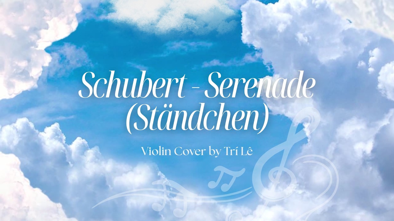 Schubert - Serenade (Ständchen) | Violin Cover | Trí Lê